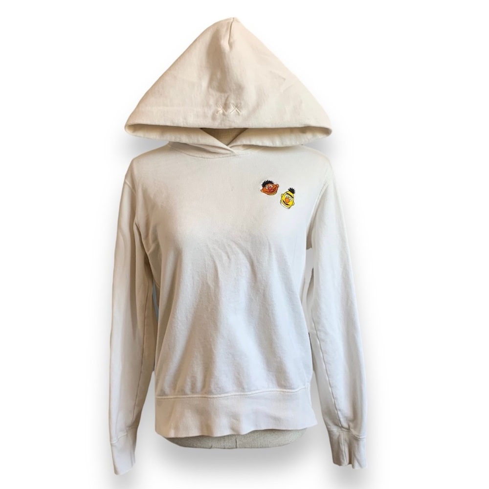 UNIQLO x KAWS SESAME STREET| Bert and Ernie Hoodie Size M